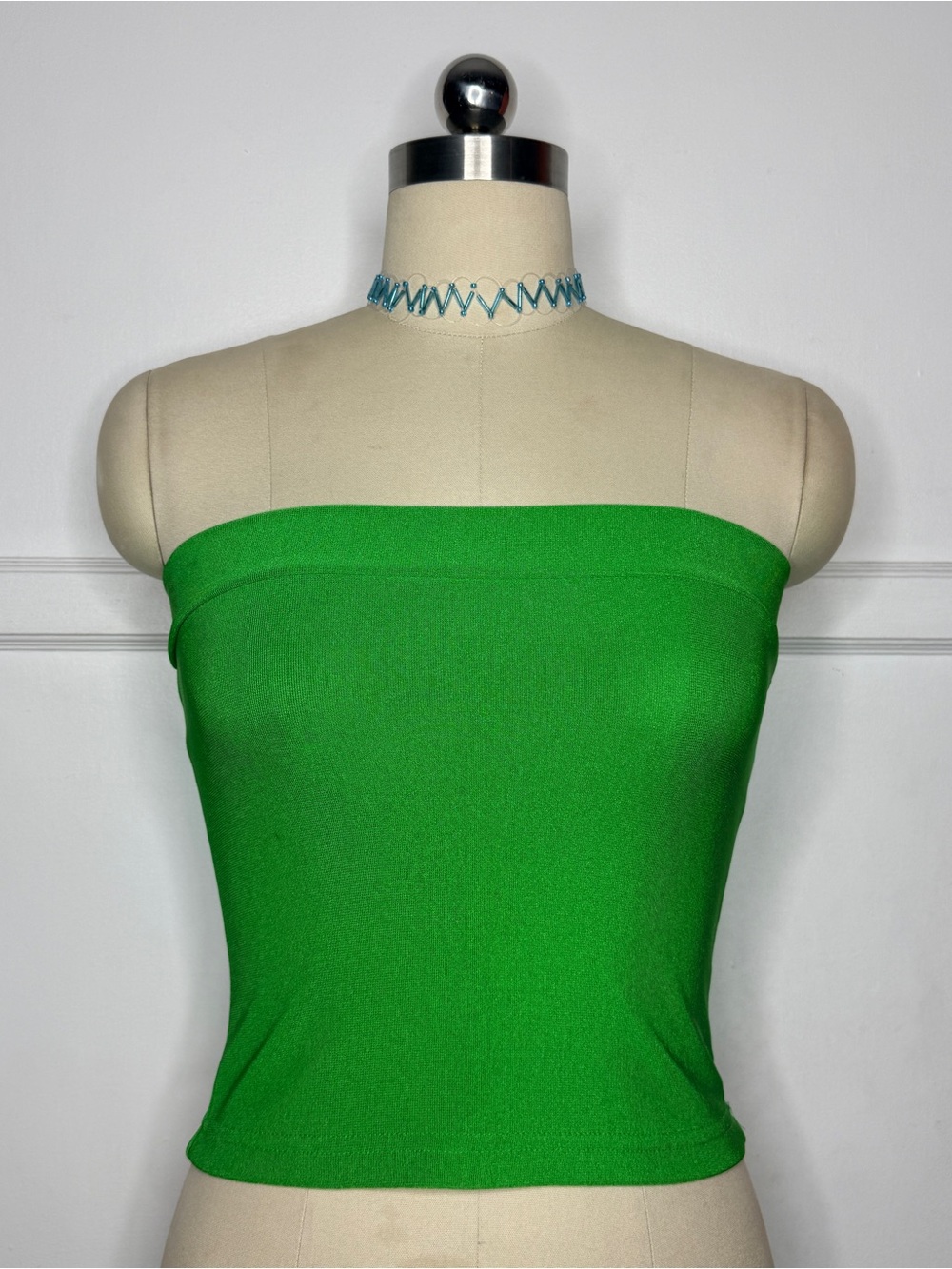 Green tube top